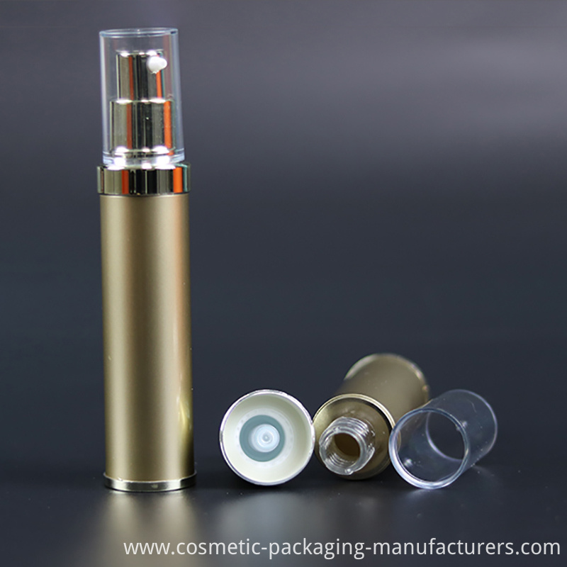 High Quality Airless Bottle with Over Cap for Cosmetic Packing (NAB26)